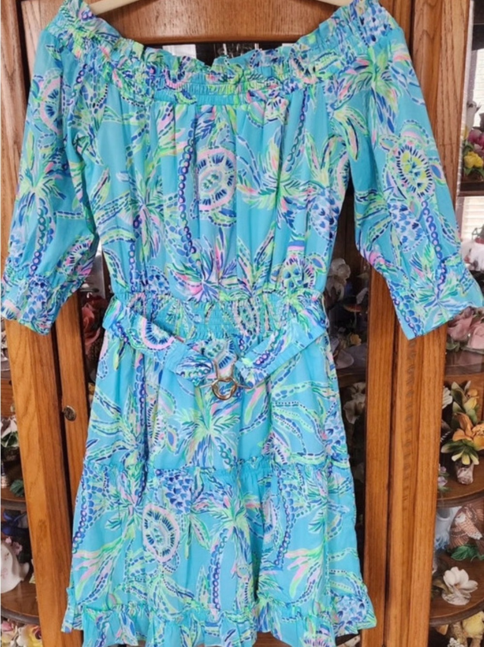 Lilly Pulitzer Louisa Off-the-Shoulder Dress
